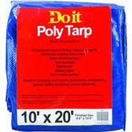  Do It Best Medium Duty Poly Tarp 10x20 Foot Blue 1 Each: $82.72
