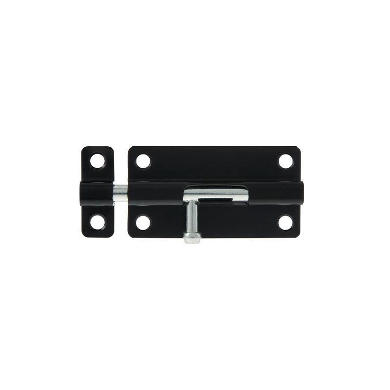 BARREL BOLT 6P BLACK FINISH