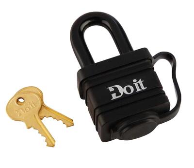  Master Lock Covered Padlock  1-9/16 Inch  1 Each 1804DDIB 49999: $25.77