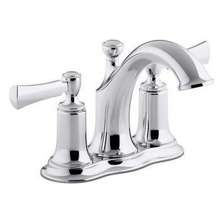  Kohler Pop Up Centerset Bathroom Faucet 2H  Chrome 1 Each R72780-4D1-CP
