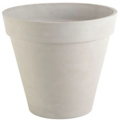 FLOWER POT WHITE
