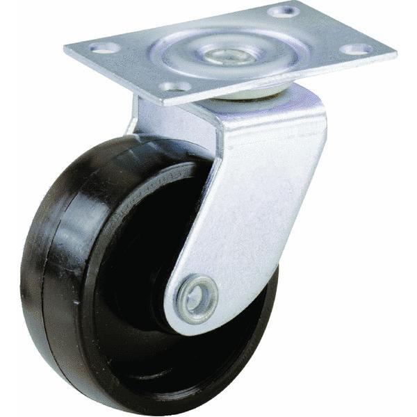  Do It Best  Swivel Plate Caster  1-1/4 Inch  Black  1 Each 206032
