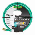 GT Hose Flexogen Max Duty 5/8 In 100 Ft Green 1 Each 864001-1018