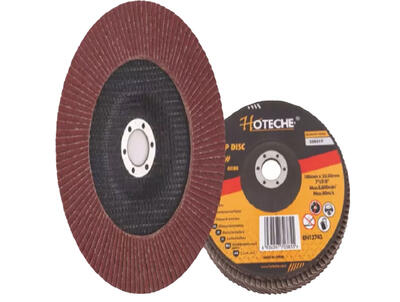 Hoteche Flap Disc Aluminum Oxide  #120 100x16mm 1 Each 550305