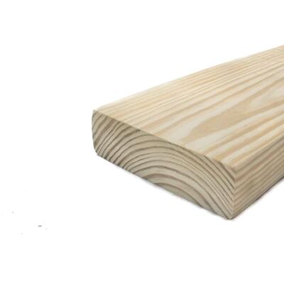 Lumber Yellow Pine #1 S4S Treated 2x6x12 1 Length