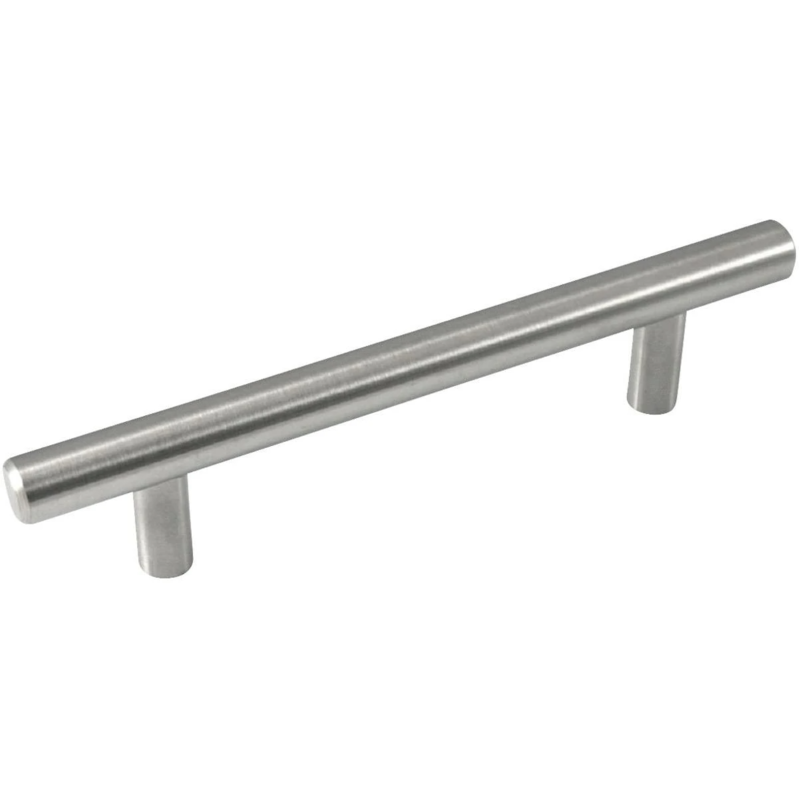  Laurey Steel T-Bar Pull 128mm  Brushed Satin Nickel 1 Each 87002