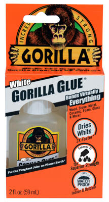  Gorilla  Glue 2 Ounce  White 1 Each 5006 5201201 5201205