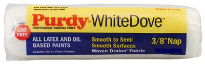 Purdy  White Dove Roller Coverr 9x3/8 Inch  1 Each 144670092