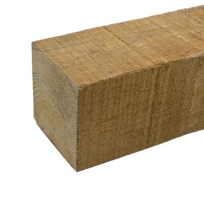 Lumber Pitch Pine #1 Rough Treated 4x4x20 1 Length