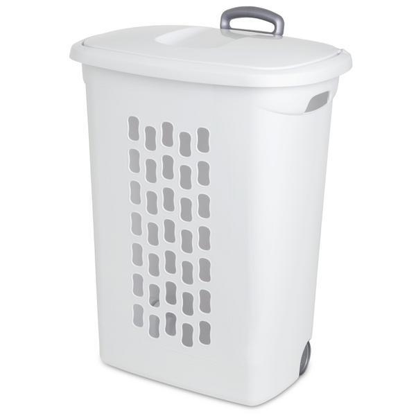 Sterilite Hamper Wheeled White 1 Each 12228003