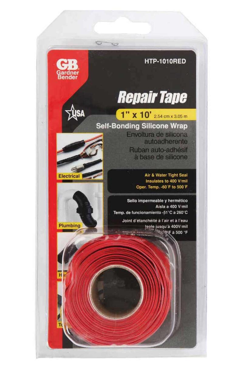 Gb Electrical Silicone Repair Tape Red 1 Each HTP-1010RED