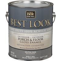 Best Look Gloss Latex Enml Paint Neutral Base 1 Gal W39T00904-16: $210.57
