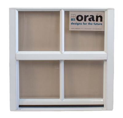 Oran Sash Window With Tint 24wx24h Aluminum White 1 Each: $312.74