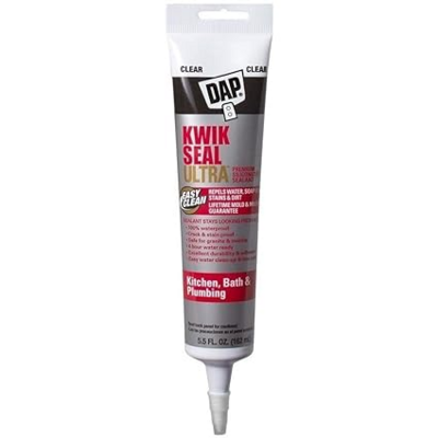  Dap  Siliconized Kitchen And Bath Sealant 5.5 Ounce Clear 1 Each 18915