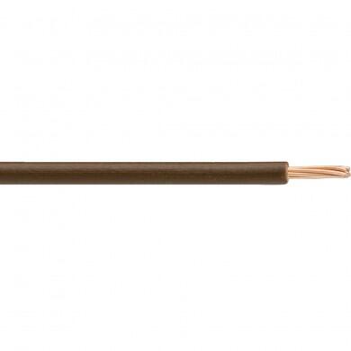 Electrical Cable Single Core 16mm Brown 1 Yard