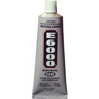  E6000 Industrial Multipurpose Adhesive 3.7 Ounce Clear 1 Roll 230022