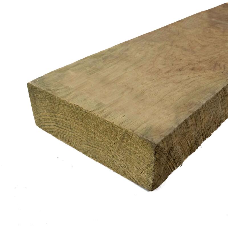 Lumber Pitch Pine #1 Rough Treated 2x6x20 1 Length