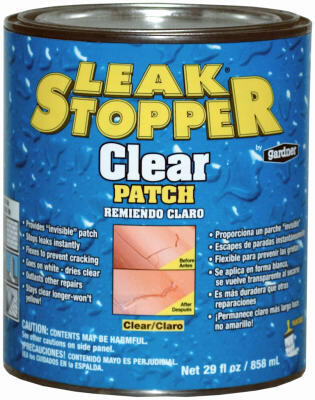 how to use leak stopper rubberized roof patch 