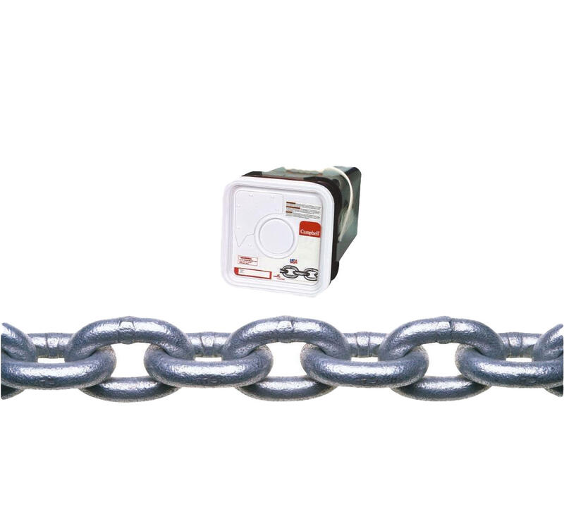  Apex Proof Coil Chain 3/16 Inchx150 Foot  1 Foot 143336