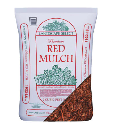 Landscape Select Shredded Mulch 2cuft Red 1 Each LS2DRED: $15.87