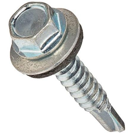  Hillman  Washer Head Self-Drilling Screw #12x1-1/4 Inch  Zinc  1 Each 561039