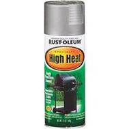 Rust-Oleum High Heat Semi Gloss Spray Paint 12oz Silver 1 Each 7716830: $47.06