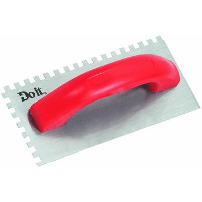  Do It Best Square Notched Trowel 1/4 Inch  1 Each 311086