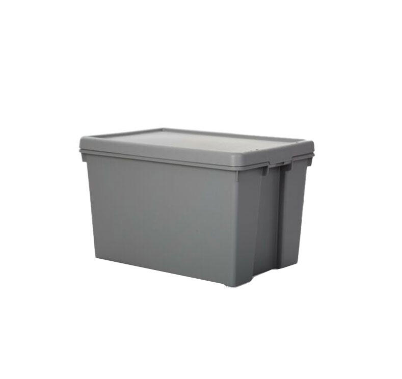 Wham Storage Container Heavy Duty 62l Grey 1 Each 445600