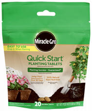  Miracle Gro  Quick Start Planting Tablets 20 Pack  3784101: $26.28