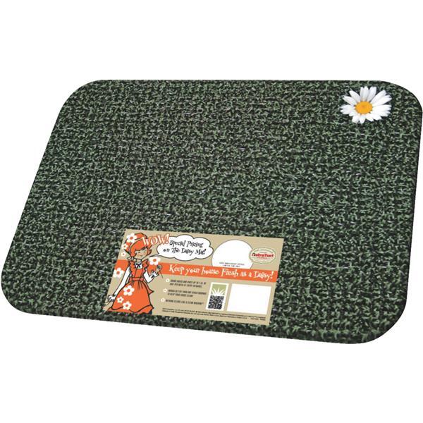 GrassWorx Daisy Door Mat 17.5x23.5 In Classic Evergreen 1 Each 10372018