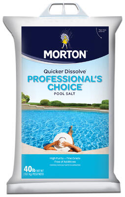  Morton Professional Pool Salt 40 Lb  1 Each F134660000 F12466000