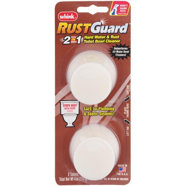 Whink RustGuard Toilet Bowl Cleaner 2ct 1 Each 20223