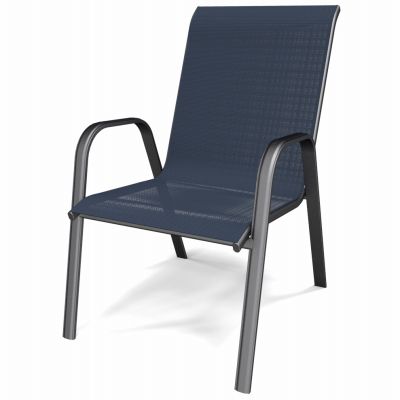 NAVY FS STACK CHAIR