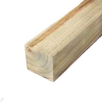 Lumber Yellow Pine #1 Rough Treated 2x2x16 1 Length