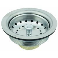  Do It Best Basket Strainer Assembly 3-1/2 Inch  Chrome 1 Each 401078