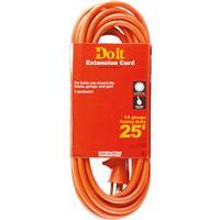 Do It Best Extension Cord Outdoor 25 Foot 1 Each 550625 OU-JTW143-25-