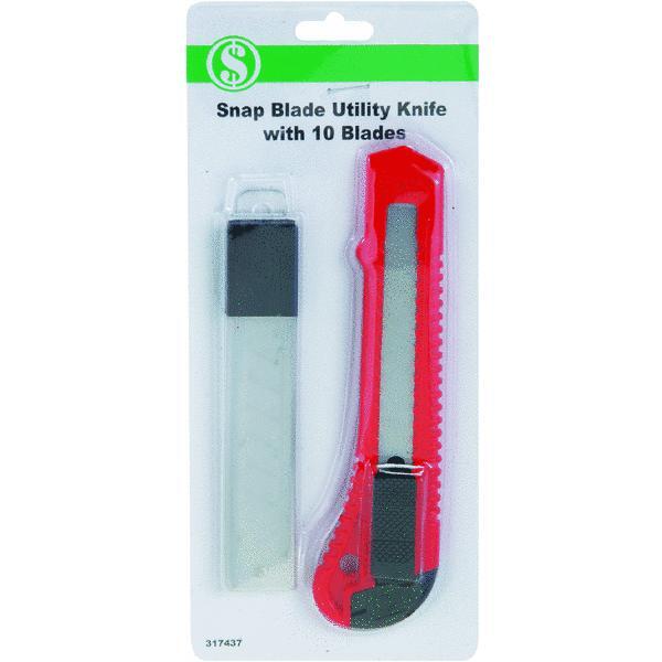  Smart Saver Snap Off Knife  1 Each CC101046