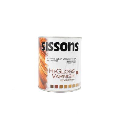 Sissons High Gloss Varnish Clear 1 Quart VOS44-1257: $25.58
