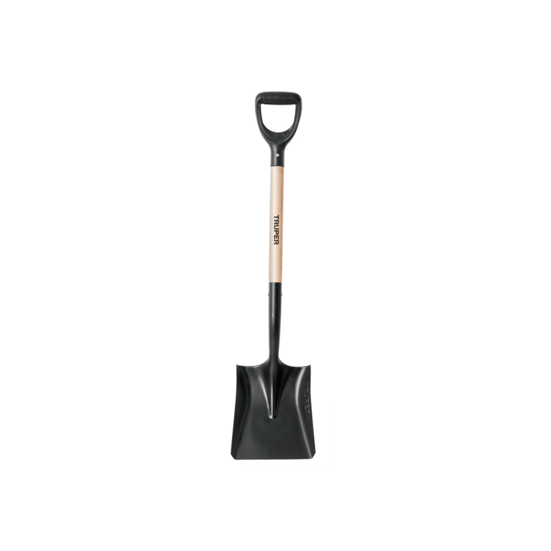 SQUARE POINT SHOVEL WD HDL