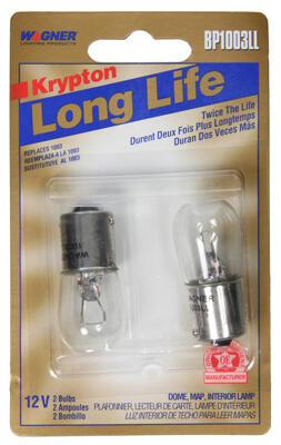  Wagner  Long Life Mini Lamp 12V  1 Each BP1003LL