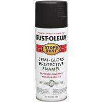 Rust-Oleum Semi Gloss Anti-Rst Spray Paint 12oz Black 1 Each 7798-830: $31.95