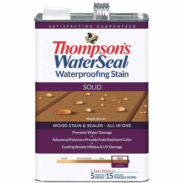 Thompsons Waterseal Waterproofing Stain 1 Gallon Maple Brown 1 Each TH.043821-16