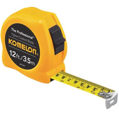  Komelon Tape Measure 12 Foot  1 Each 4912IM