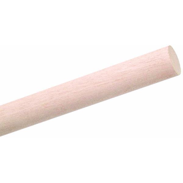 Wadell  Hardwood Dowel Rod 7/16x48 Inch  1 Length 6407UB-50