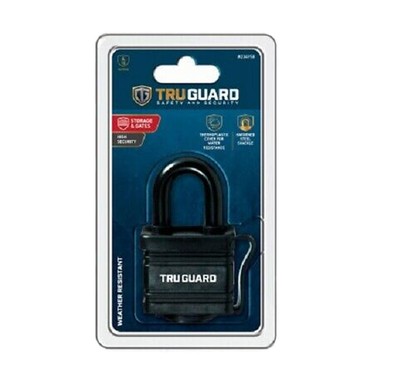  Tru Guard Weatherproof Padlock 40mm  1 Each 1804DTG 503065