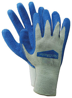  True Grip Men's Latex Rubber Coated Gloves Large Blue 1 Each 306TXL 9184-26