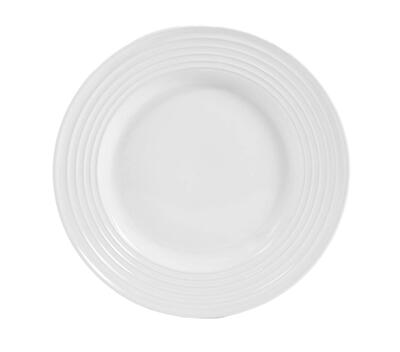 Gibson Plaza Cafe Plate 8.5 Inch White 1 Each 90727.01