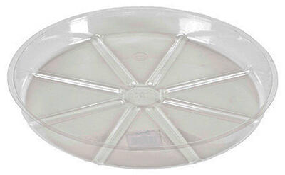 Midwest Air Technologies Plant Saucer Vinyl 8 Inch Clear 1 Each VS8