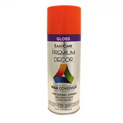 Premium Decor Gloss Enml Spray Paint 12oz Pumpkin Orange 1 Each PDS101: $28.72