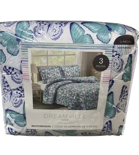 COMFORTER KIDS FULL PURPLE 3PC